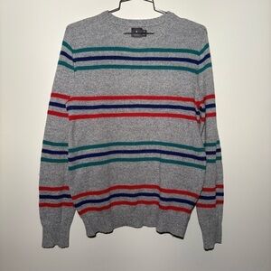 Hawkings McGill Wool Blend Striped Sweater